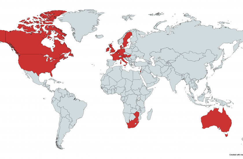 Rhodesian Ridgeback Clubs World Wide who has signed the petition against a ridgeless variant